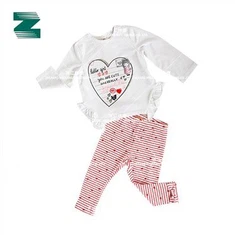 아동용 프릴 긴팔 블라우스